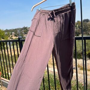 Splendid women’s Brown/eggplant Joggers